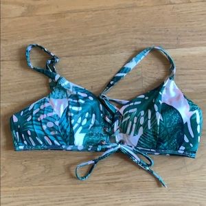 LA Hearts bikini top